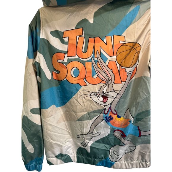 Space Jam A New Legacy Members Only Kids Windbreaker Jacket With Bugs Bunny & Ta - Picture 6 of 7